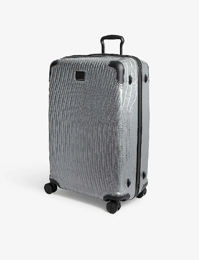 Tumi Latitude Extended Trip Suitcase In Silver