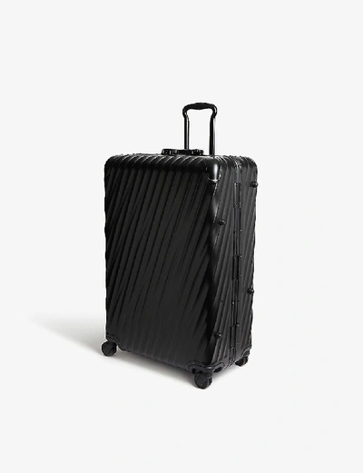 Tumi Extended Trip 19 Degree Aluminium Suitcase In Matte Black