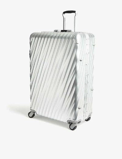 Tumi Extended Trip 19 Degree Aluminium Suitcase In Silver
