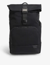 Tumi Black Osborn Roll-top Nylon Backpack In Black