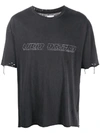 Alchemist T-shirt In Distressed-optik In Black