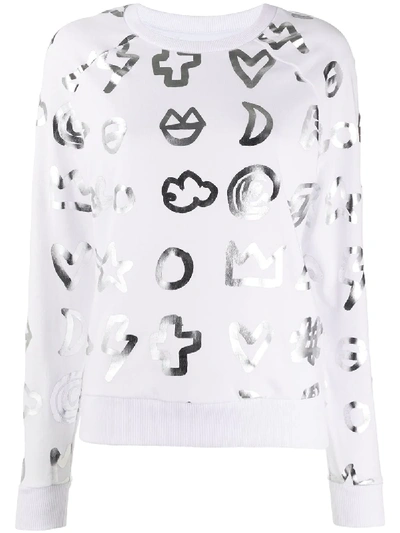 Rossignol X Jcc Castelbajac Icon Print Sweatshirt In White