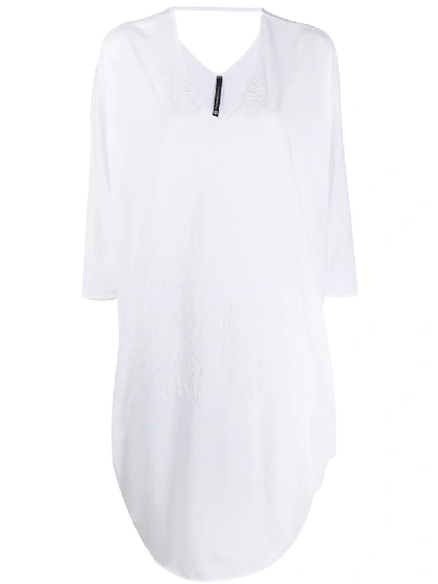 Pierantoniogaspari Flared Style Dress In White