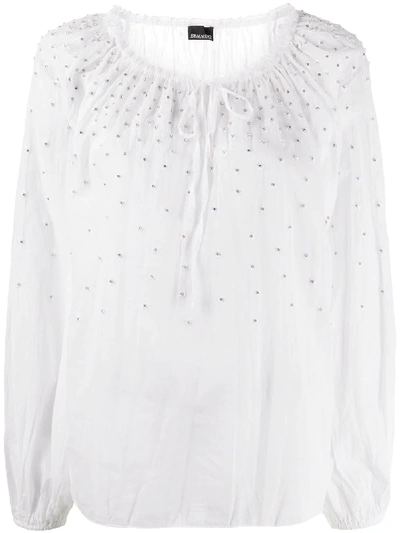 Ermanno Ermanno Loose Fit Blouse In White