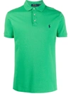 Polo Ralph Lauren Embroidered Logo Polo Shirt In Green
