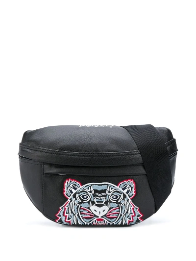 Kenzo Kampus Tiger Belt Bag In 黑色