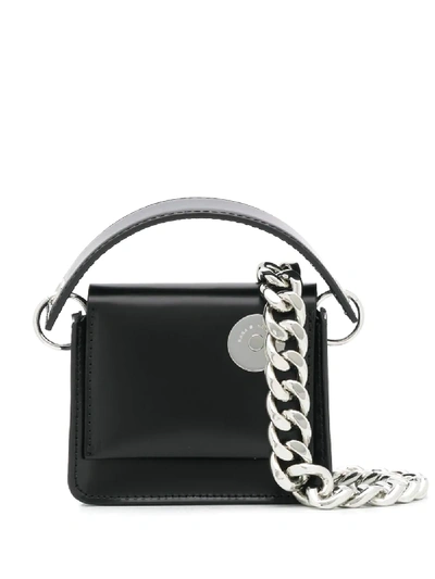 Kara Mini Pinch Tote Bag In Black