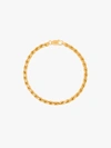HERMINA ATHENS GOLD-PLATED ACHILLES CHAIN ANKLET,ACAG15112803