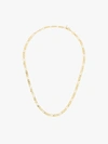 ANNI LU GOLD-PLATED FIGARO CHAIN NECKLACE,201207215288967