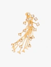 PANCONESI GOLD-PLATED CRYSTAL EAR CUFF,PA20S19ORSX14897031