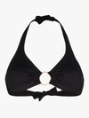 Melissa Odabash Brussels Embellished Halterneck Bikini Top In Black