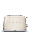 SMEG 50S RETRO STYLE TWO-SLICE TOASTER,TSF01CRUS