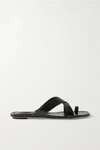 PORTE & PAIRE LEATHER SANDALS