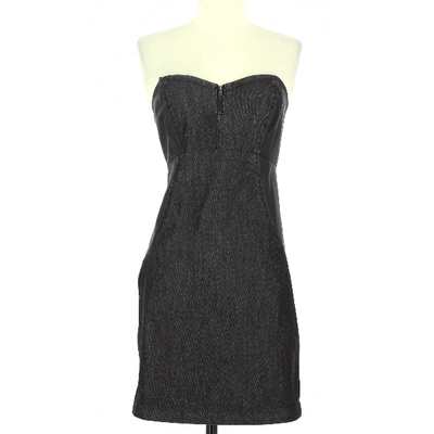 Pre-owned Bcbg Max Azria Dress In Black