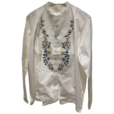 Pre-owned Alexander Mcqueen Shirt In White