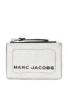 MARC JACOBS MARC JACOBS WOMEN'S SILVER LEATHER CARD HOLDER,M0016188045 UNI