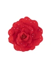 PHILOSOPHY RED POLYAMIDE PIN,A380621290138