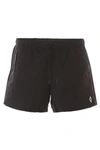 Marcelo Burlon County Of Milan Swim Trunks With Piping In Black
