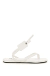 OFF-WHITE THONG FLAT SANDALS