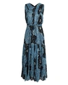 ULLA JOHNSON Adora Floral Silk-Lurex Dress,060048557638