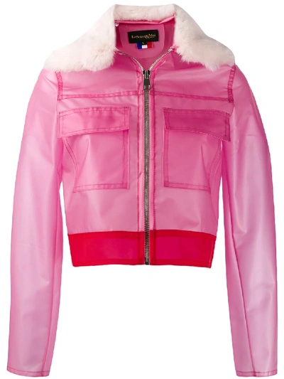 La Seine & Moi Lana Rain Jacket In Pink