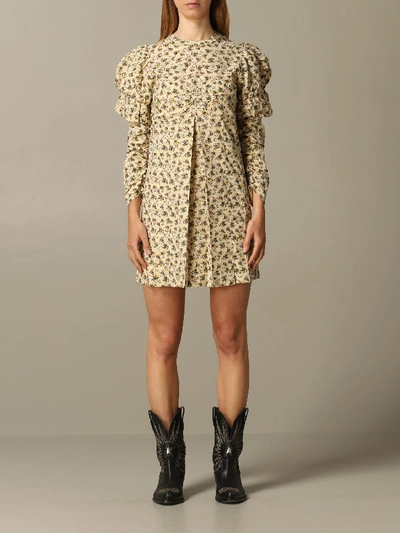 Zadig & Voltaire Dress Zadig &amp;amp; Voltaire Floral Pattern Dress In Yellow