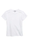 Splendid Boys' Split Crewneck Tee - Baby In White