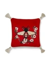 GUCCI BEE EMBROIDERY CUSHION