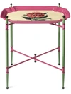 GUCCI "MAISON DE L'AMOUR" PRINT METAL FOLDING TABLE