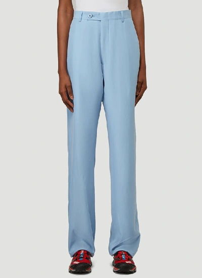 Martine Rose Tailored Pants In Blue