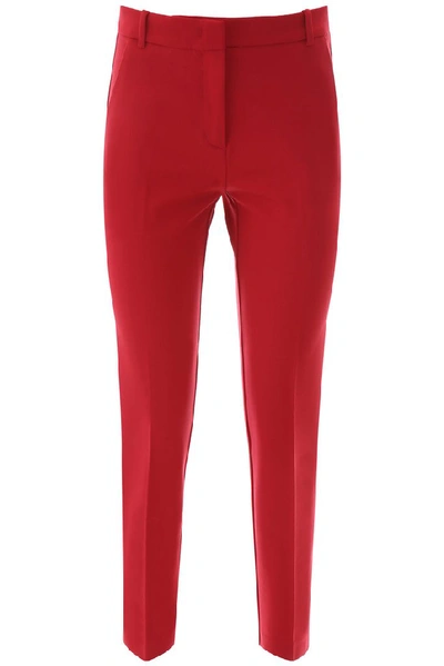 Pinko Full Milano Trousers In Red