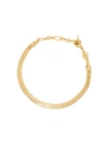 Anni Lu Gold-plated Snake Charmer Link Bracelet In Gold