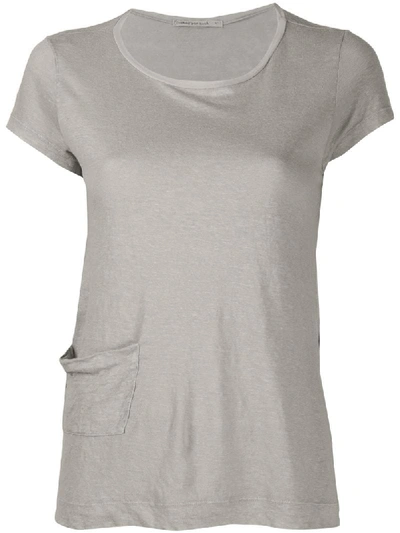Transit Patch Pocket T-shirt In Grey