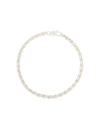 HERMINA ATHENS STERLING SILVER ACHILLES CHAIN ANKLET