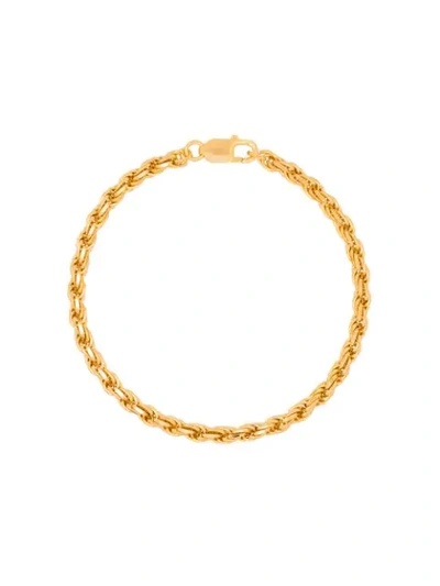 Hermina Athens Gold-plated Achilles Chain Anklet