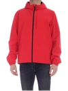 Woolrich Jacket Cfwoou0365mrut2540 5405 Marine Scarlet In Red