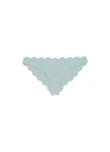 Marysia 'antibes' Scalloped Bikini Bottoms In Blue