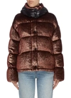MONCLER 'CAILLE' DETACHABLE HOOD DOWN PUFFER JACKET
