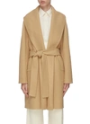 THE ROW 'MADDY' SHAWL COLLAR BELTED WRAP COAT