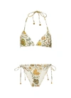 ZIMMERMANN 'EDIE' FLORAL PRINT BIKINI