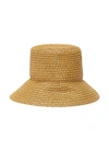 Eric Javits August Hat Marina Downbrim Derby Hat In Brown