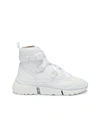 CHLOÉ 'SONNIE' CHUNKY OUTSOLE HIGH TOP LEATHER SNEAKERS