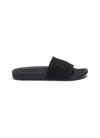Apl Athletic Propulsion Labs Techloom Logo-embossed Leather Slides In Black