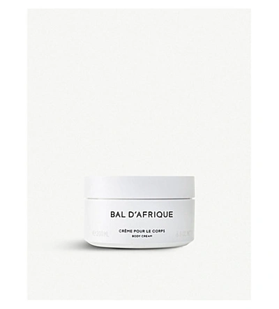 Byredo Bal D'afrique Creme Pour Le Corps Body Cream, 6.8 Oz. In Colourless