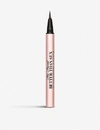 Too Faced Better Than Sex Easy Glide Waterproof Liquid Eyeliner Black 0.02 oz / 0.6 ml In Deepest Black