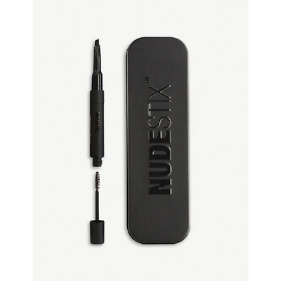 Nudestix Brown/black Eyebrow Stylus Pencil And Gel 2g/2.5ml