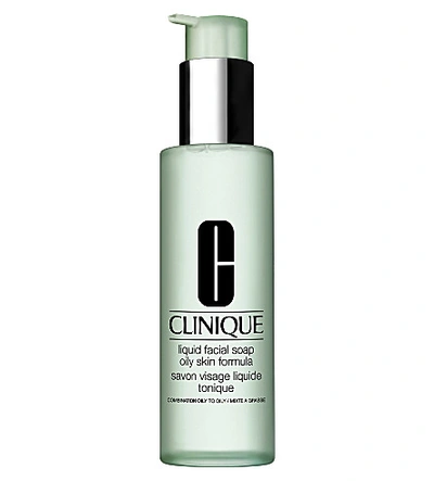 Clinique All About Clean Liquid Facial Soap 6.7 oz/ 200 ml Oily In Multi