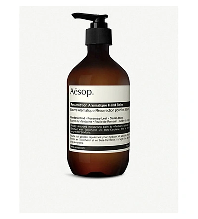 Aesop Resurrection Aromatique Hand Balm, 16.9 Oz./ 500 ml In N/a