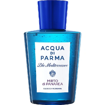 Acqua Di Parma Blu Mediterraneo Mirto Di Panarea Shower Gel 200ml In Nero