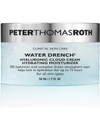 Peter Thomas Roth Water Drench Hyaluronic Cloud Cream Hydrating Refillable Moisturizer, 1.7 Oz.